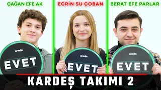 Cagan Efe Ak Ecrin Su Coban ve Berat Efe Parlar Sirt Sirta da Kardes Takimi 2