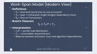 Lecture 11 Parallel Algorithms