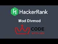 Mod Divmod HackerRank Python Solution CODE WITH NM