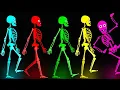 Download Lagu 🔴 Five Skeletons Riding On Spooky Bus | Spooky Scary Skeletons Kids Songs @hooplakidz