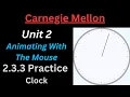 CM CS0 Unit 2 Lesson 8 Practice Activity Clock