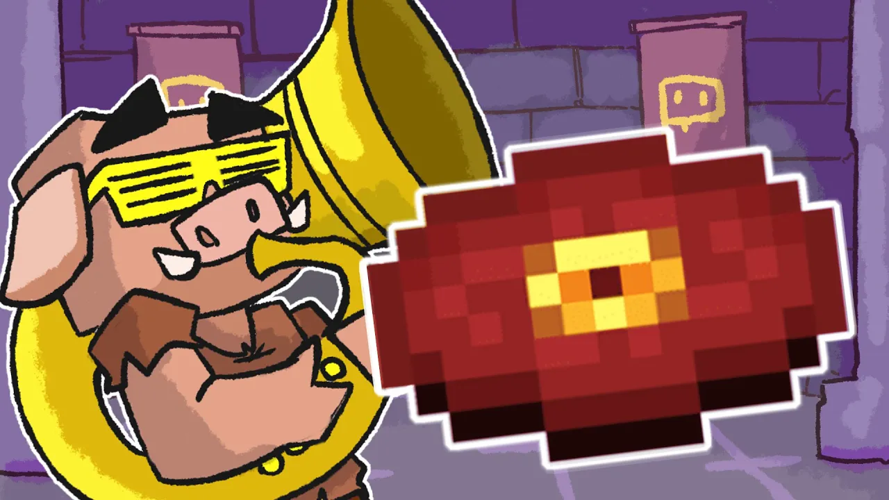 I animated the Pigstep Music Disc (Minecraft OST)