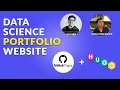 How to Build a Data Science Portfolio Website with Hugo Github Pages feat Data Professor