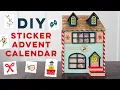 Bye Bye Cricut DIY Sticker Advent Calendar with ONE Machine