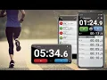 Stopwatch Lap Timer - Advanced Sport Chronograph for Android by Chronus Stopwatches