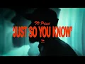 TV Priest - Just So You Know -  [Official Music Video]