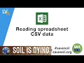 How to Read Spreadsheet CSV file - LabVIEW