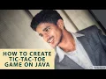 HOW TO PERFORM TIC-TAC-TOE GAME ON JAVA LANGUAGE WITH SOURCE CODE