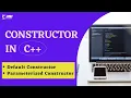 Parameterized Constructor in C Default Constructors in C with Examples 3RI Technologies