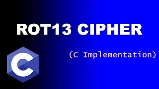 ROT13 Cipher C Implementation