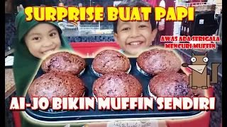 Download AIDAN JOANNE BIKIN MUFFIN COKLAT PISANG ENAK DAN LEMBUT. (Ep. Memasak 2) MP3