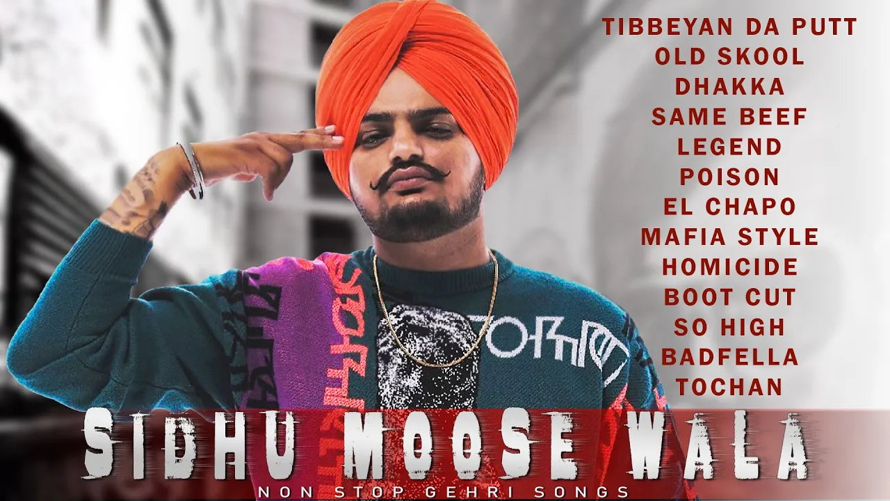 Sidhu Moose Wala All Songs - Non Stop Gehri Songs - New Punjabi Songs 2020 - Tibbeyan Da Putt