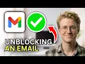 How to Unblock Emails in Gmail - Step by Step 2026