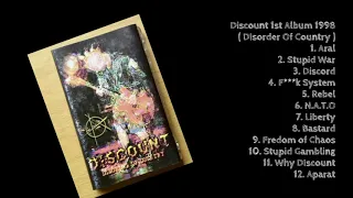 discount punk 1st album disorder of country 1999