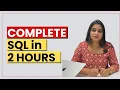 Complete SQL in One Beginner Friendly