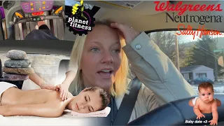 VLOG WALGREENS HAUL BABIES FIRST MASSAGE GYM