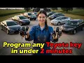Program Toyota Chip Key - under 10