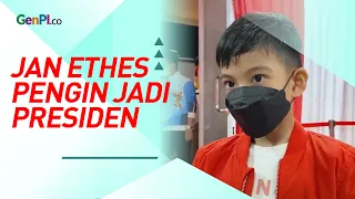 Cucu Jokowi, Jan Ethes Pengin Jadi Presiden