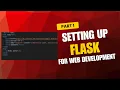 Python Flask web programming for beginners Part 1