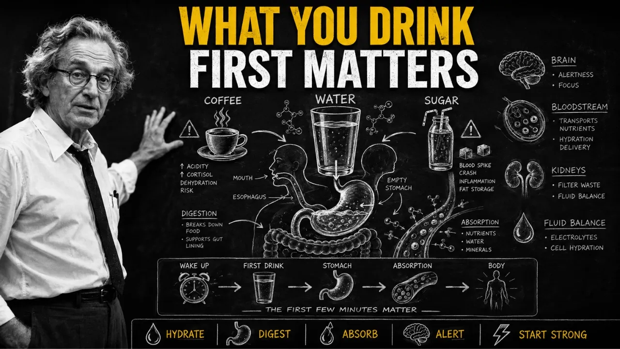 What Happens to YOUR LIVER When You Drink Water Before Coffee: video thumbnail