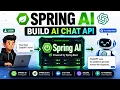 Build AI Chat API with Spring AI Spring Boot ChatGPT Integration
