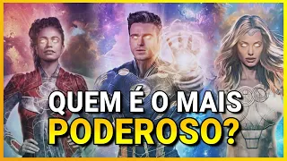 10 ETERNOS Mais PODEROSOS da MARVEL!
