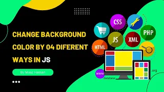 Change Background Color with JavaScript by 04 different ways in Urdu