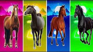 Funny Horse Funny Mammoth Funny Cow A Funny Bull Tiles Hop EDM Rush a
