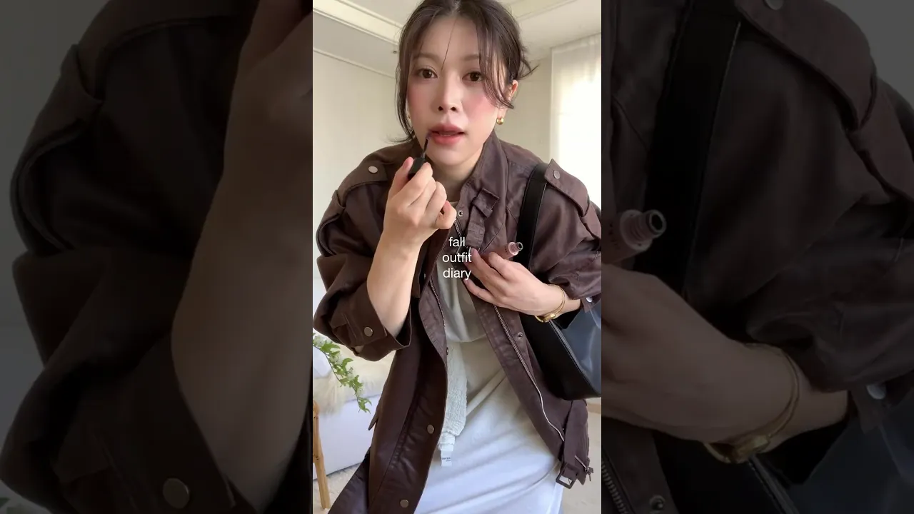 가을자켓 부지런히 입ㄱㅣ🧥#ootd
