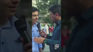 مذيع الشارع أحمد رأفت التسامح شغال في اي حته إلا مع مراته 