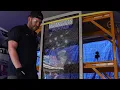 ALL PRO TINT Madico SafetyShield Security Film Demonstration on Commercial Entry Door