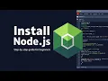 How to Install and Use Node js for the First Time Step-by-Step Tutorial