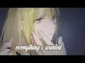 Download Lagu Nightcore - everything i wanted