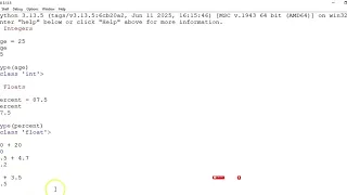Python Class Primitive Datatype Python Lecture 7
