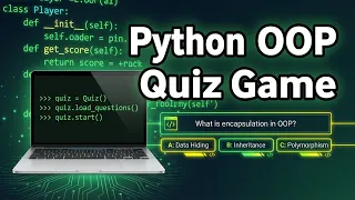 Python OOP Quiz Game Classes Objects Explained with Project