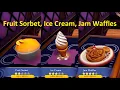How to make Fruit Sorbet Ice Cream and Jam Waffles in Dreamlight Valley
