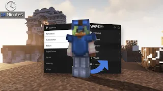 10 MINUTES OF SMOOTH HYPIXEL BEDWARS CHEATING Vape V4