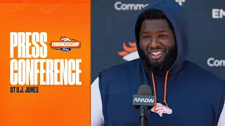 DT D J Jones on Broncos D-line Physicality is our nature