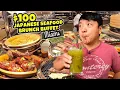 100 All You Can Eat LUXURY Japanese Brunch Miami s BEST Japanese SEAFOOD BUFFET