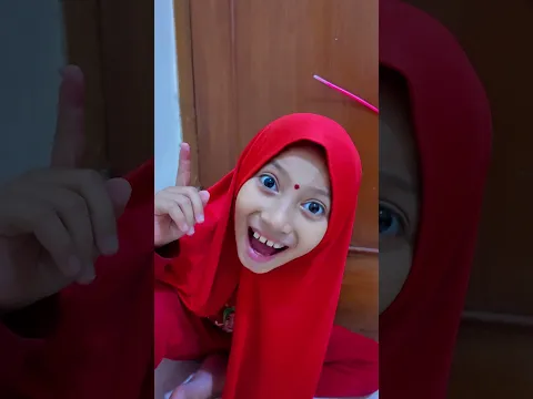 Aqilla buat bentuk love dari benda unik ini #shorts