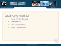 Advanced Java tutorial - Introduction to Advanced I O