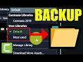 How to Backup Camtasia Library