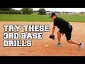 BEST Baseball Infield Drills For THIRD BASEMAN