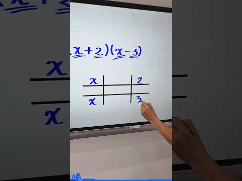 Truco multiplicación de binomio