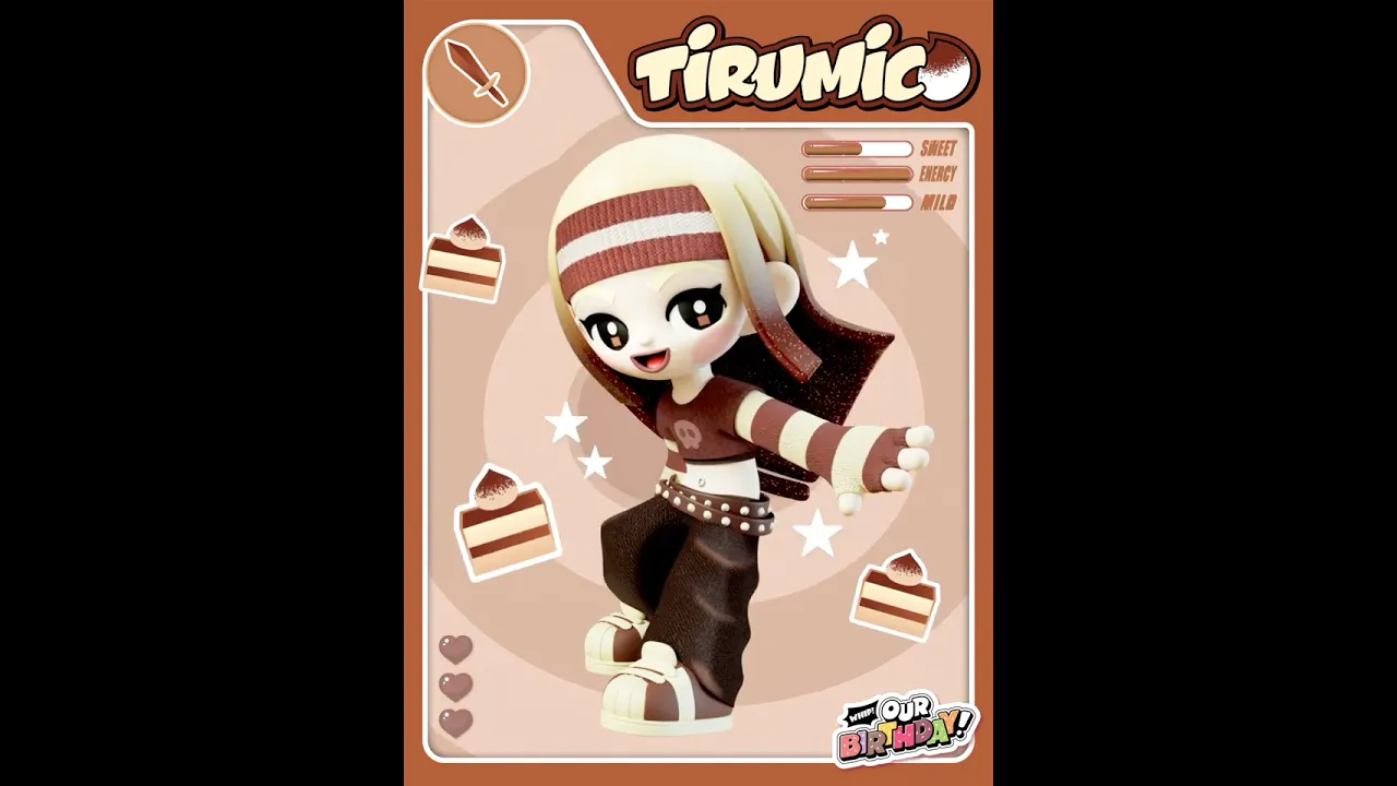 OURBIRTHDAYは2026年7月24日、公式YouTubeでメンバーごとの紹介映像「WHIP! Im TIRUMICO」を公開しました。
