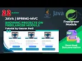 Spring C project showing projects on freelancer module Java tutorial