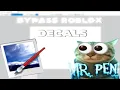 How to bypass roblox decals using paint net plugin read the description before using