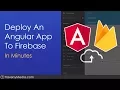 Deploy An Angular App To Firebase In Minutes