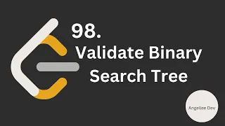 Validate Binary Search Tree in JS 98 Tree Javascript Leetcode - Medium