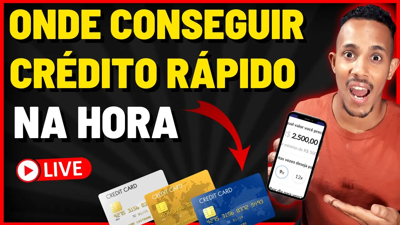 ATENÇÃO! ONDE FAZER EMPRÉSTIMO OU CARTÃO DE CRÉDITO QUE APROVE
